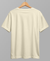 Genius At Work Off White Regular T Shirt