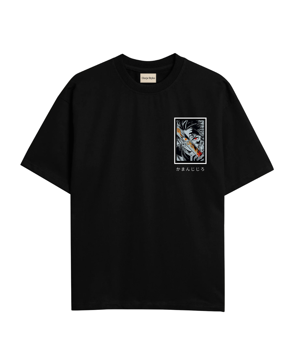 Demon Slayer Tanjiro Premium Oversized T-Shirt