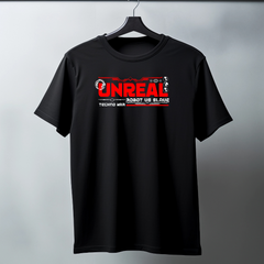 UNREAL // Robot vs Slave – Techno War Tee (210 GSM | 100% Cotton)